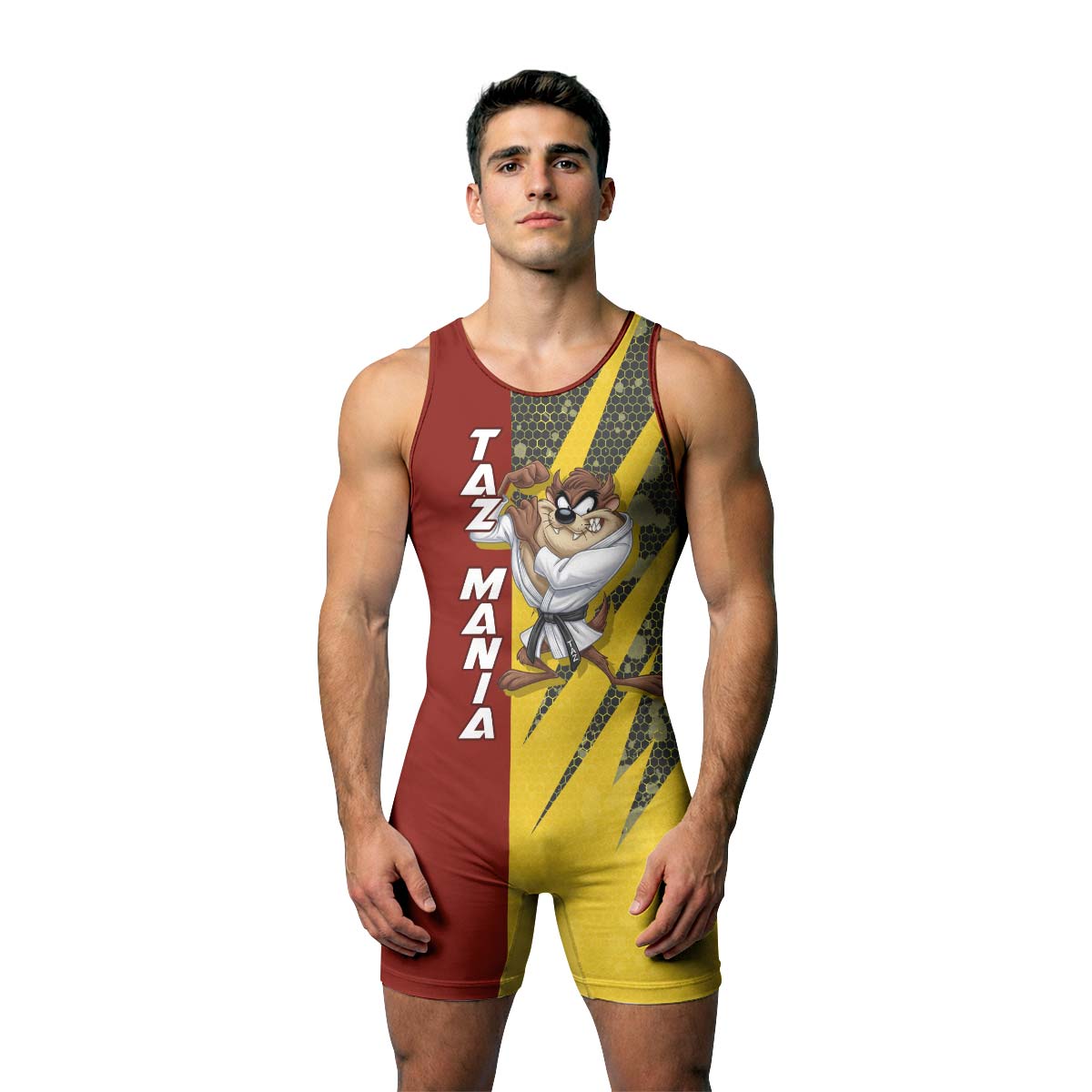  Taz Mania Wrestling Singlet