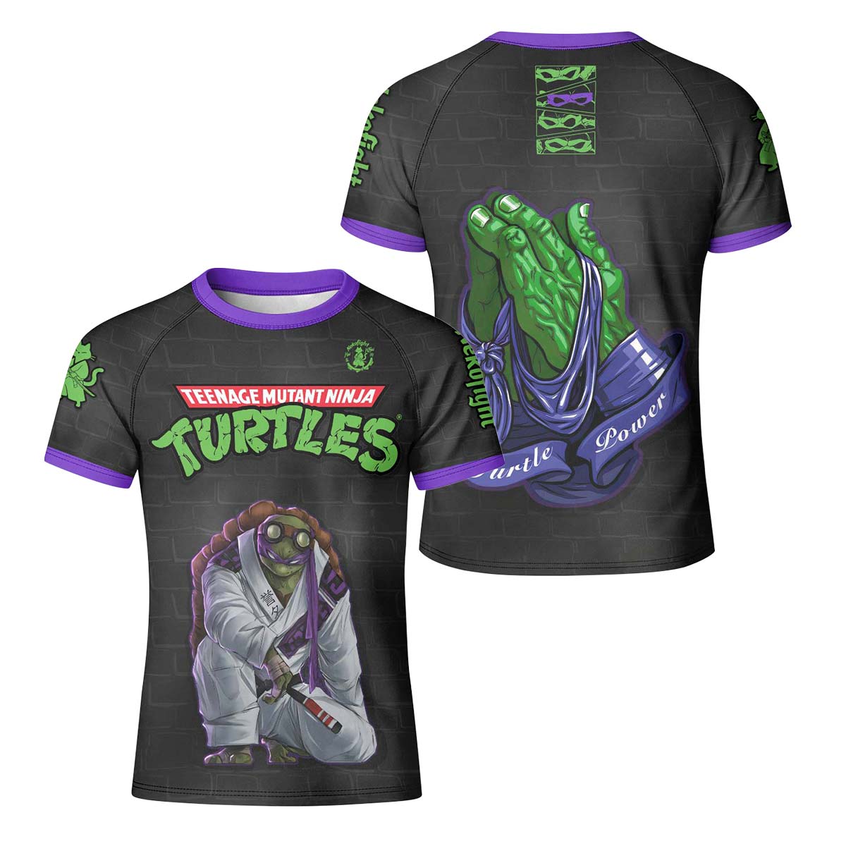 Teen Mutant Ninja Turtle Donatello Kid Rash Guard