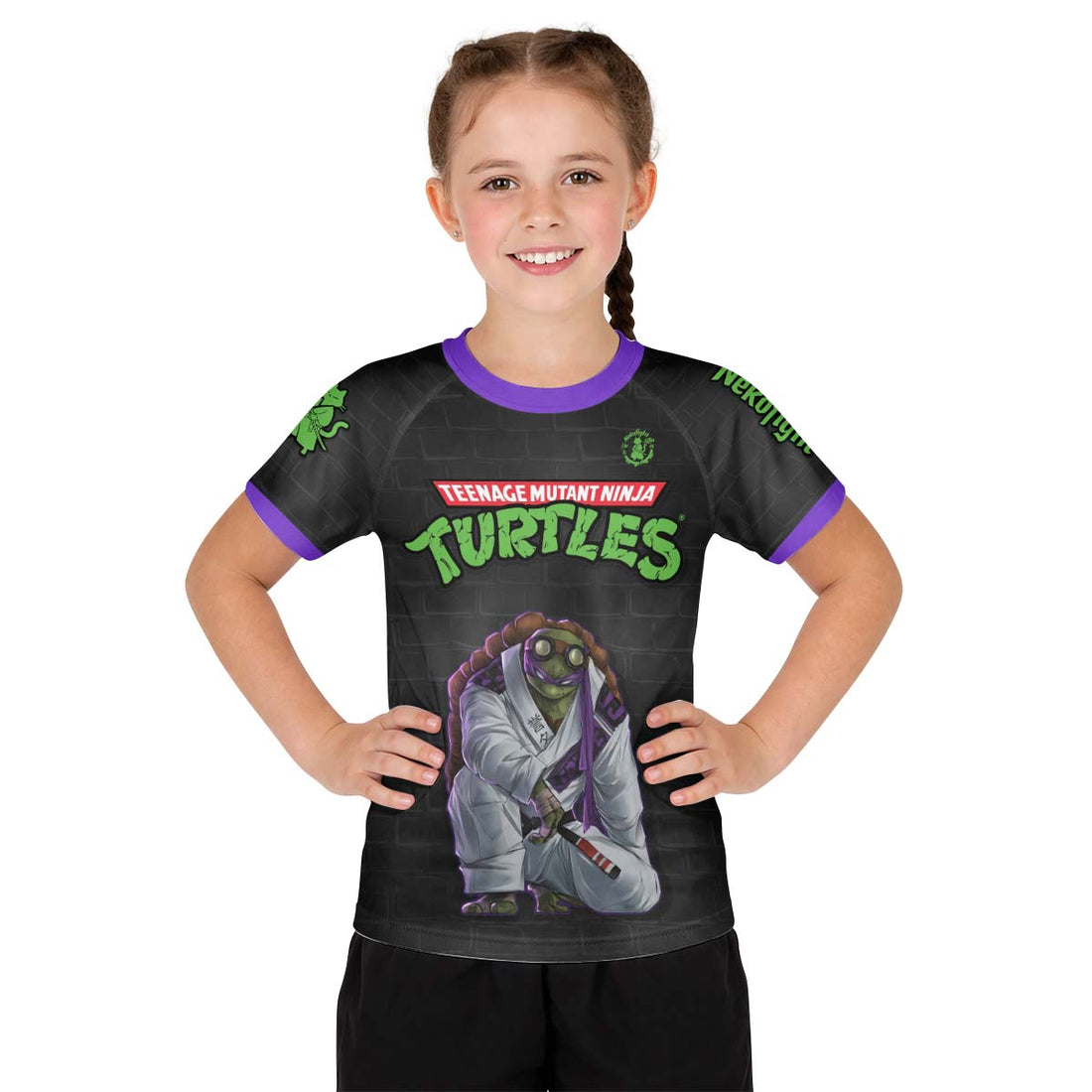 Teen Mutant Ninja Turtle Donatello Kid Rash Guard