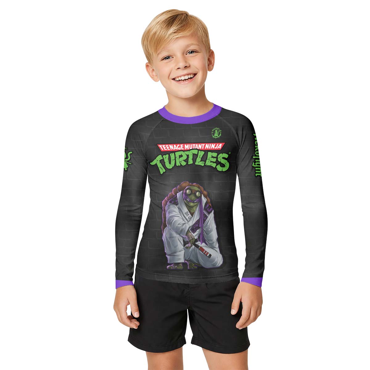 Teen Mutant Ninja Turtle Donatello Kid Rash Guard