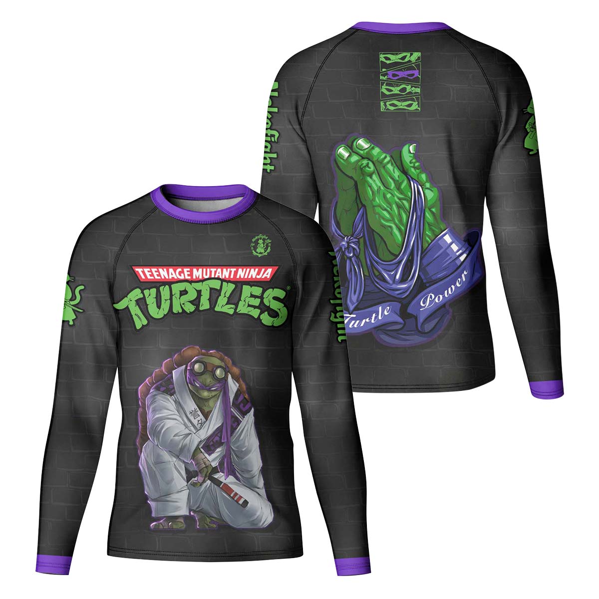 Teen Mutant Ninja Turtle Donatello Kid Rash Guard