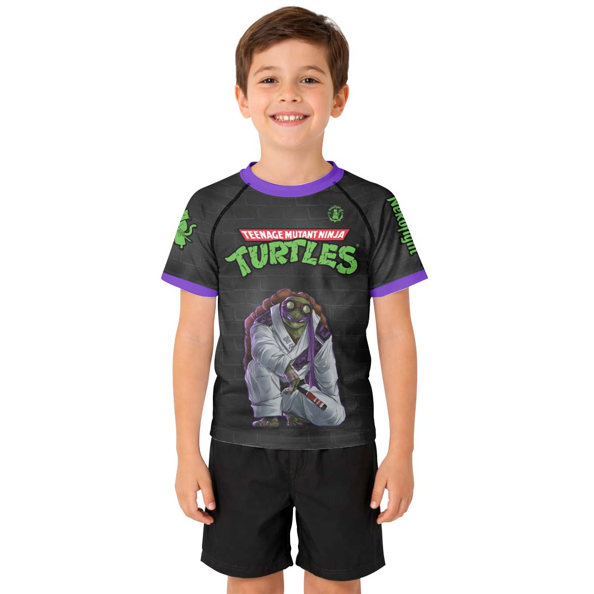 Teen Mutant Ninja Turtle Donatello Kid Rash Guard