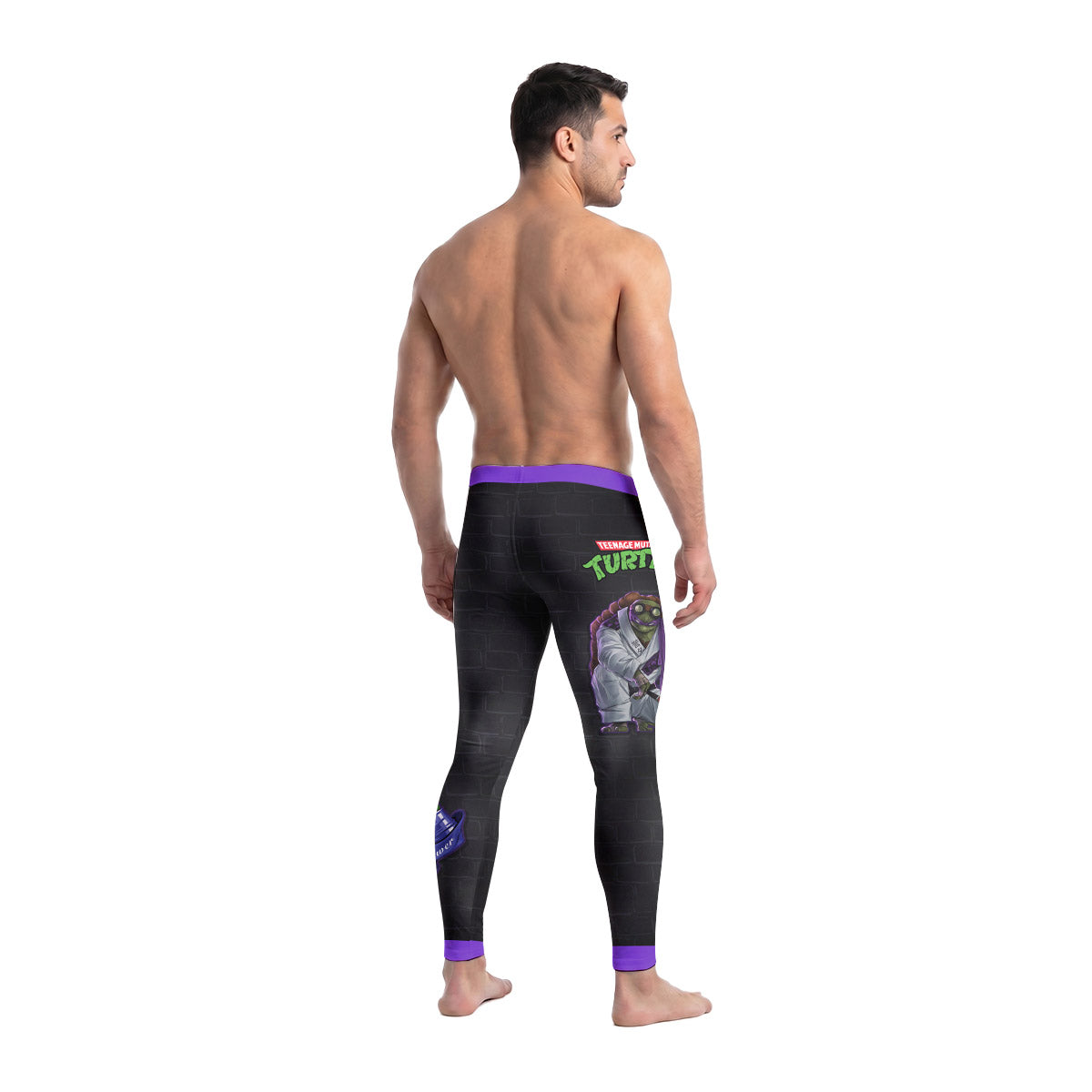  Teen Mutant Ninja Turtle Donatello Men's Compression Leggings