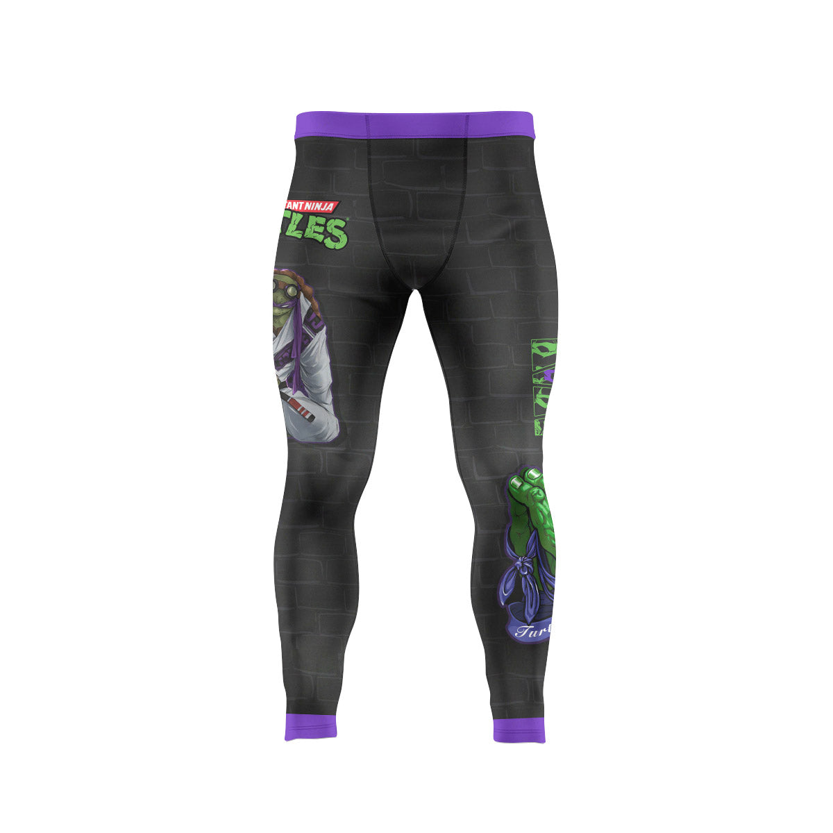  Teen Mutant Ninja Turtle Donatello Men's Compression Leggings