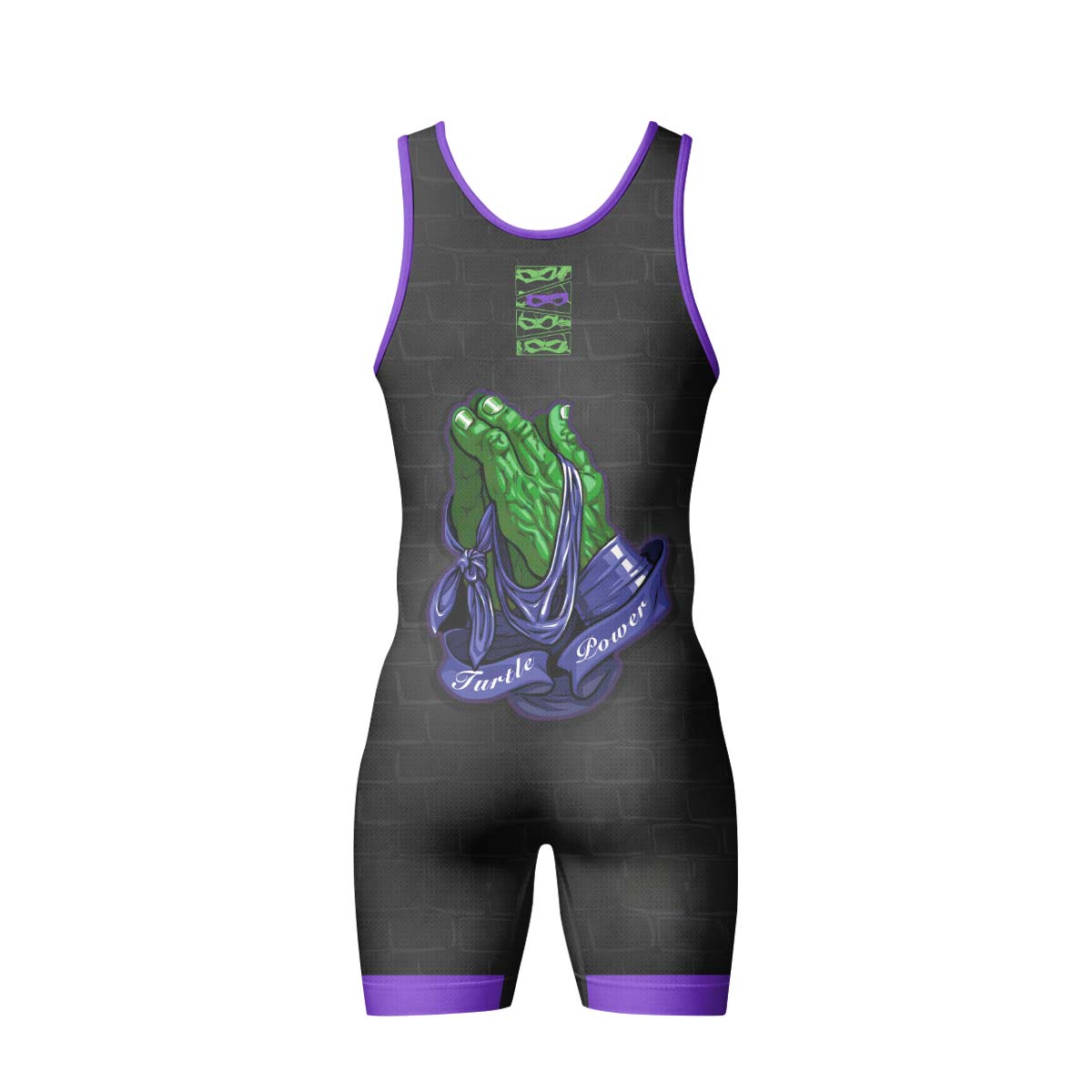 Teen Mutant Ninja Turtle Donatello Wrestling Singlet