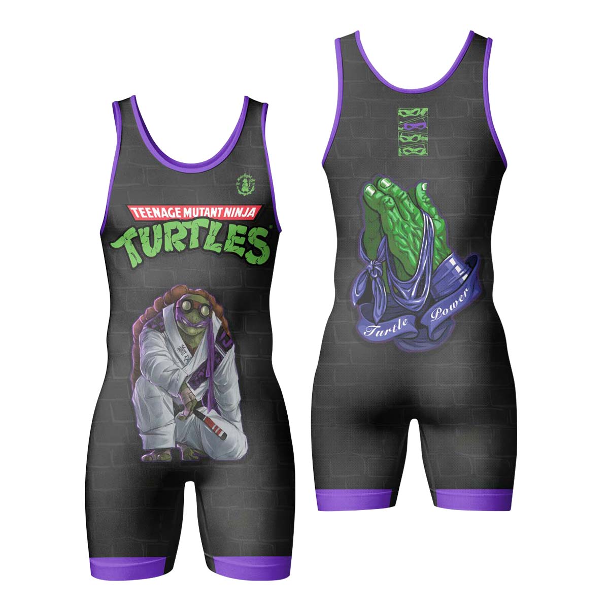 Teen Mutant Ninja Turtle Donatello Wrestling Singlet