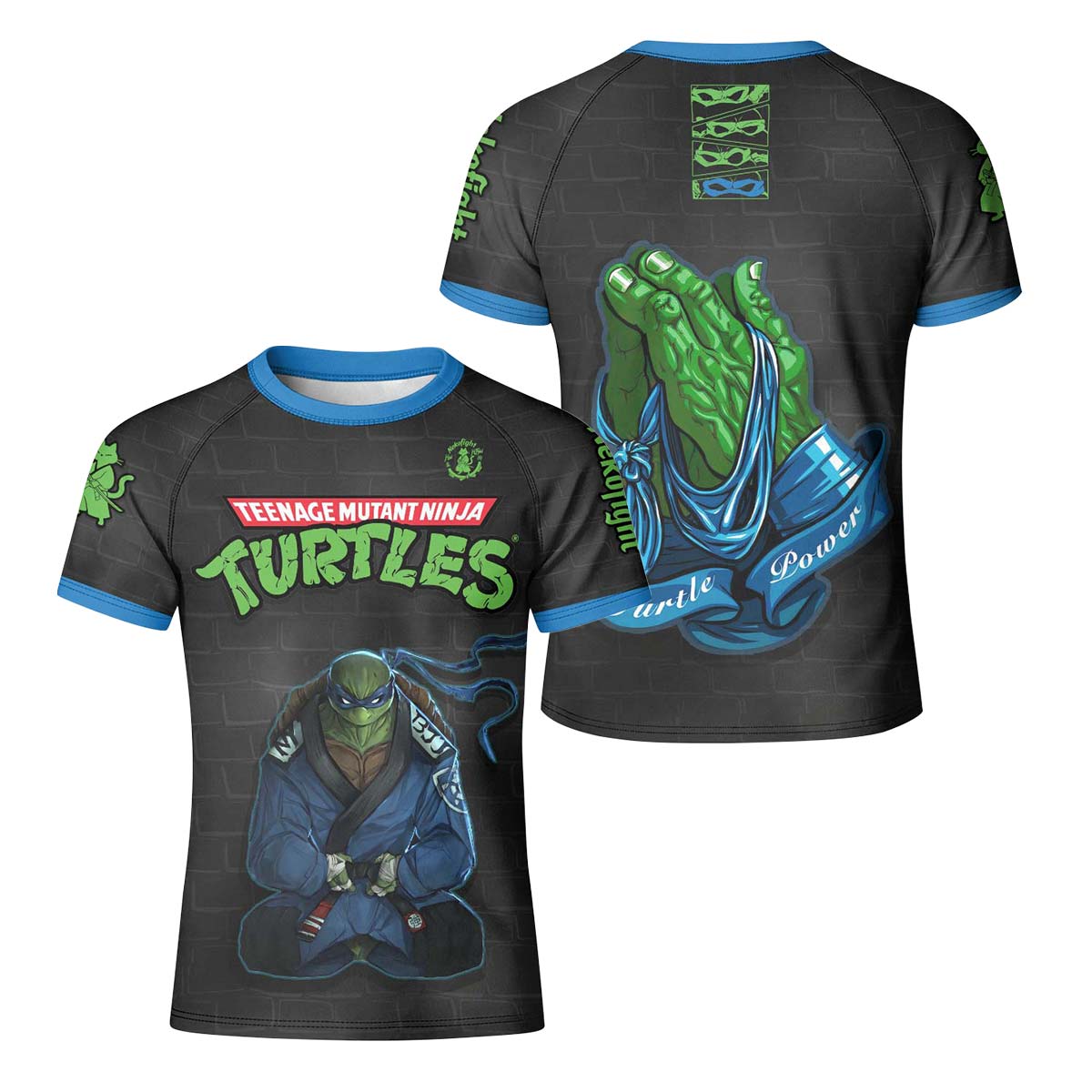 Teen Mutant Ninja Turtle Leonardo Kid Rash Guard