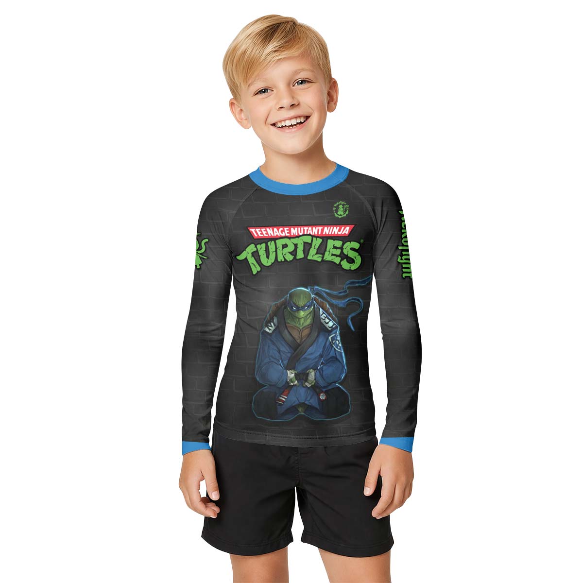 Teen Mutant Ninja Turtle Leonardo Kid Rash Guard