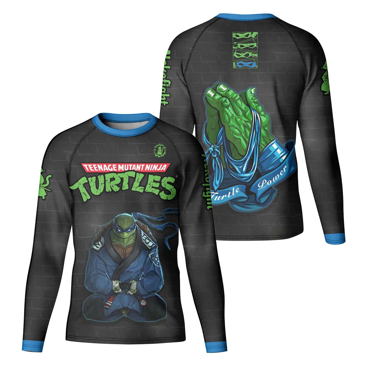 Teen Mutant Ninja Turtle Leonardo Kid Rash Guard