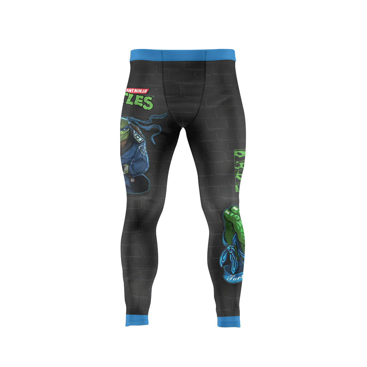  Teen Mutant Ninja Turtle Leonardo Men's Compression Leggings