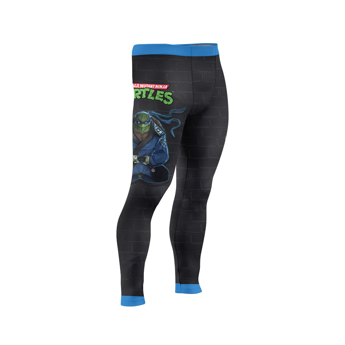  Teen Mutant Ninja Turtle Leonardo Men's Compression Leggings