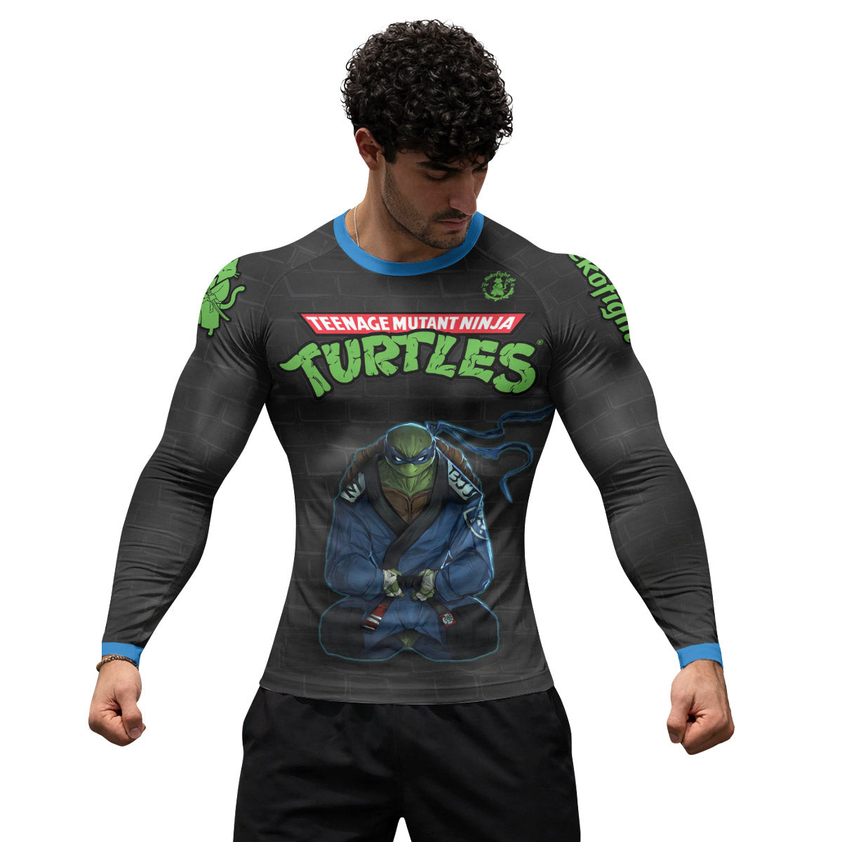 Teen Mutant Ninja Turtle Leonardo Rash Guard | MMA & Fitness Gear ...