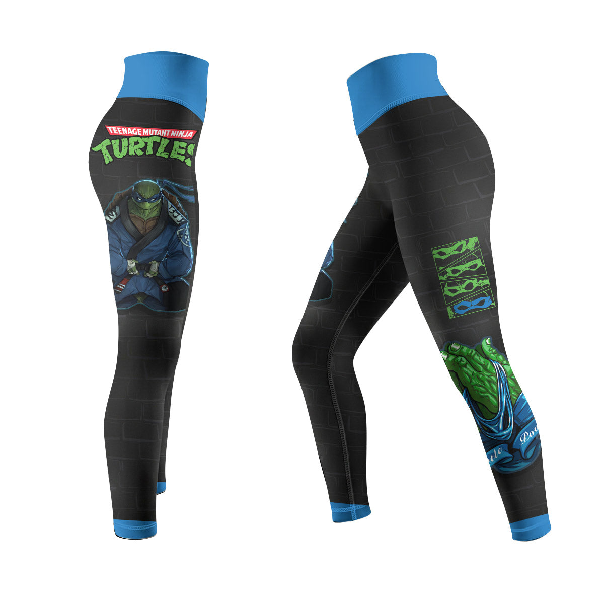  Teen Mutant Ninja Turtle Leonardo Women's Leggings