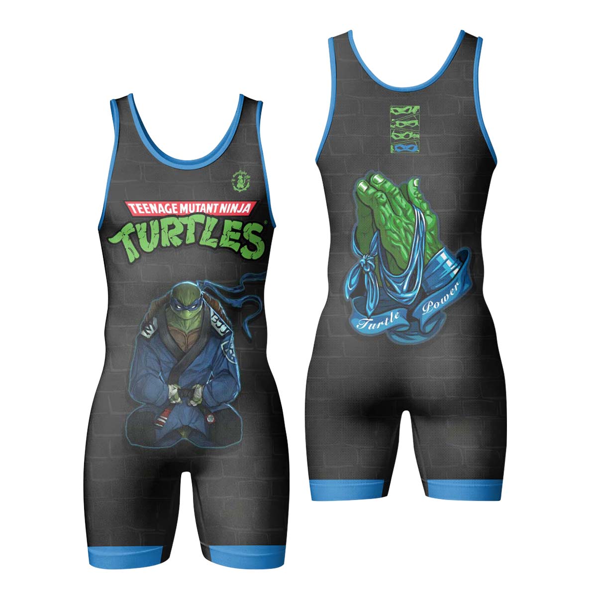 Teen Mutant Ninja Turtle Leonardo Wrestling Singlet