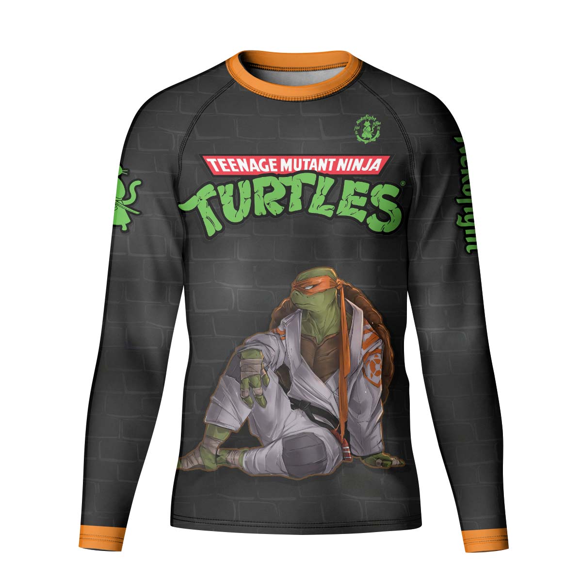 Teen Mutant Ninja Turtle Michelangelo Kid Rash Guard