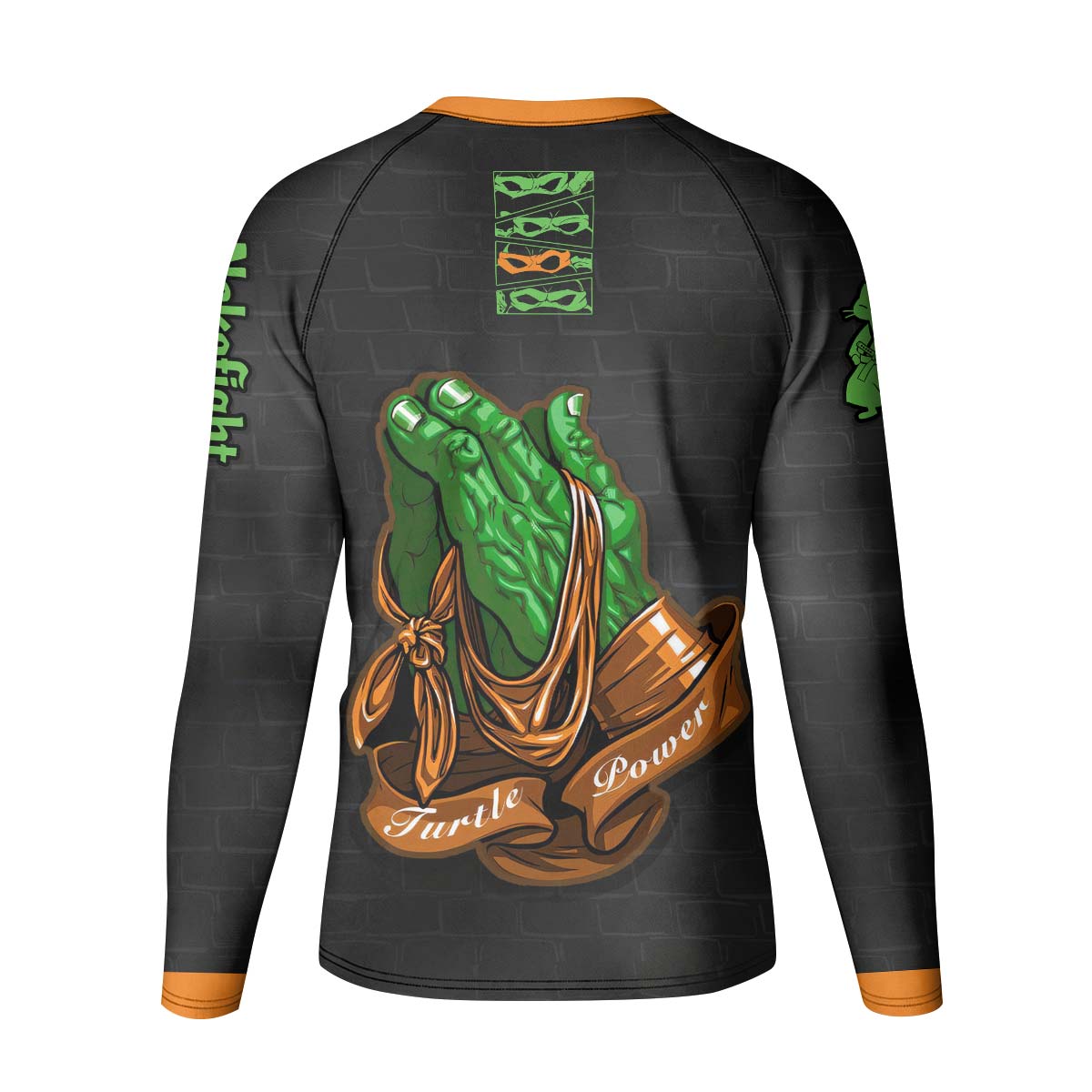 Teen Mutant Ninja Turtle Michelangelo Kid Rash Guard