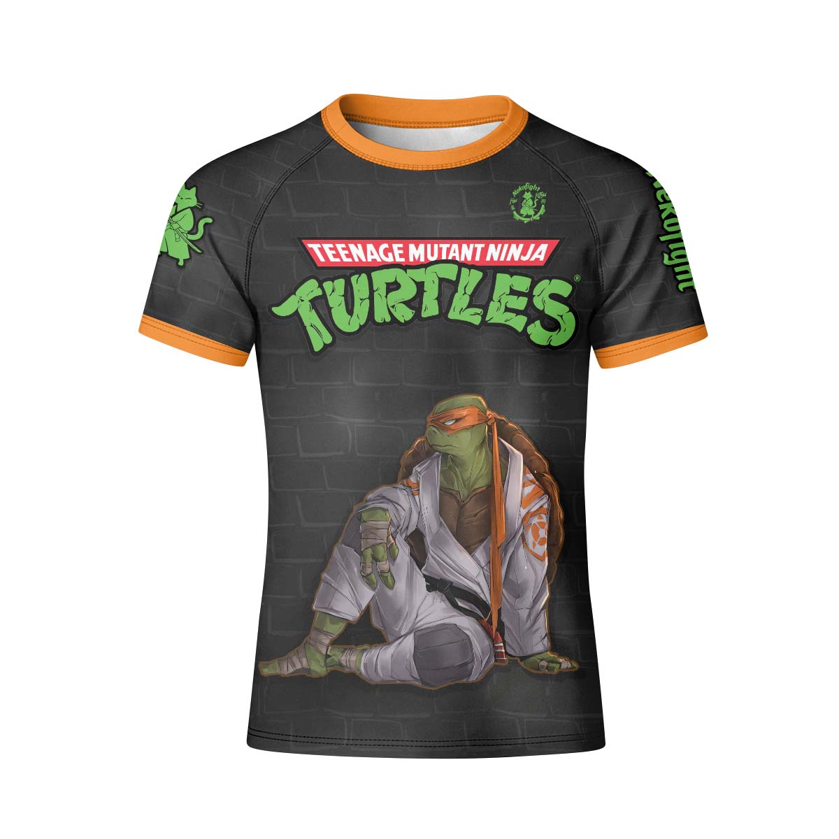 Teen Mutant Ninja Turtle Michelangelo Kid Rash Guard