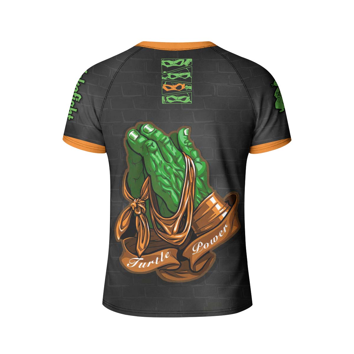 Teen Mutant Ninja Turtle Michelangelo Kid Rash Guard