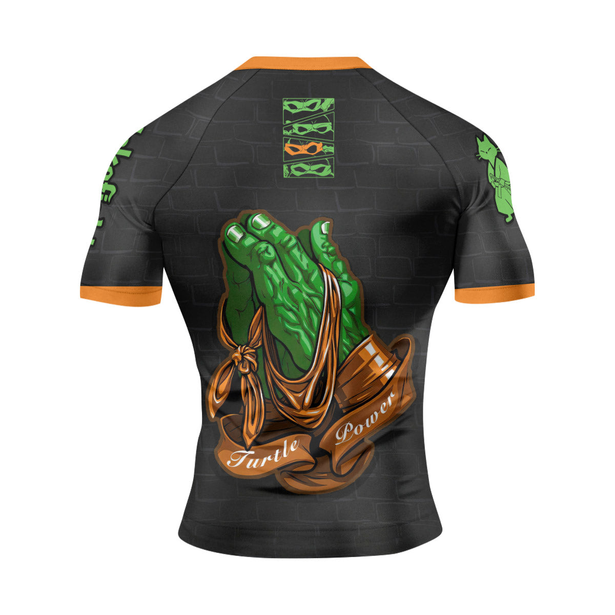 Teen Mutant Ninja Turtle Michelangelo Rash Guard