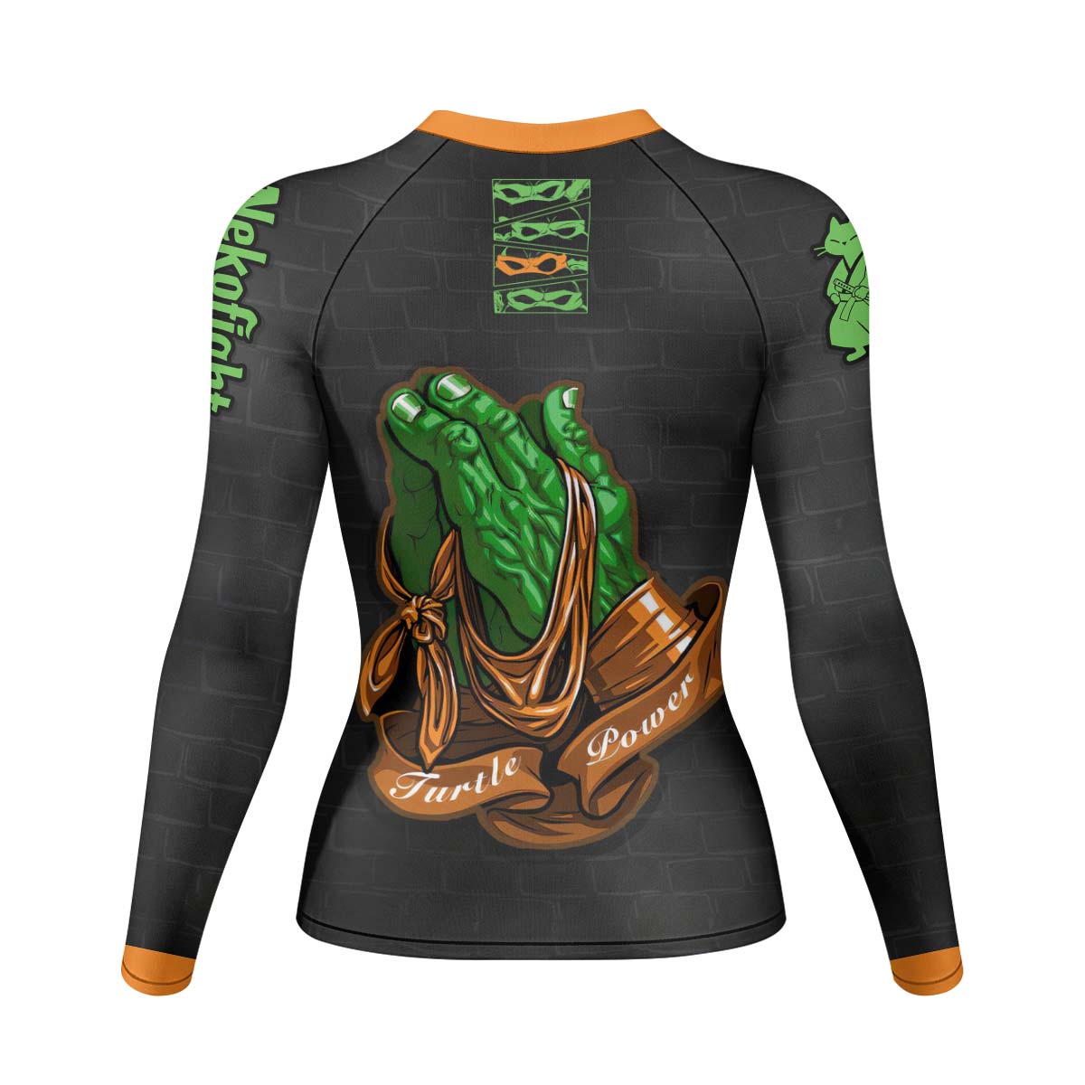 Teen Mutant Ninja Turtle Michelangelo Rash Guard