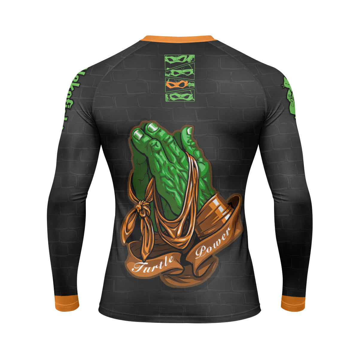 Teen Mutant Ninja Turtle Michelangelo Rash Guard