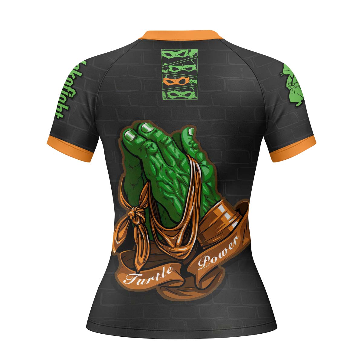 Teen Mutant Ninja Turtle Michelangelo Rash Guard