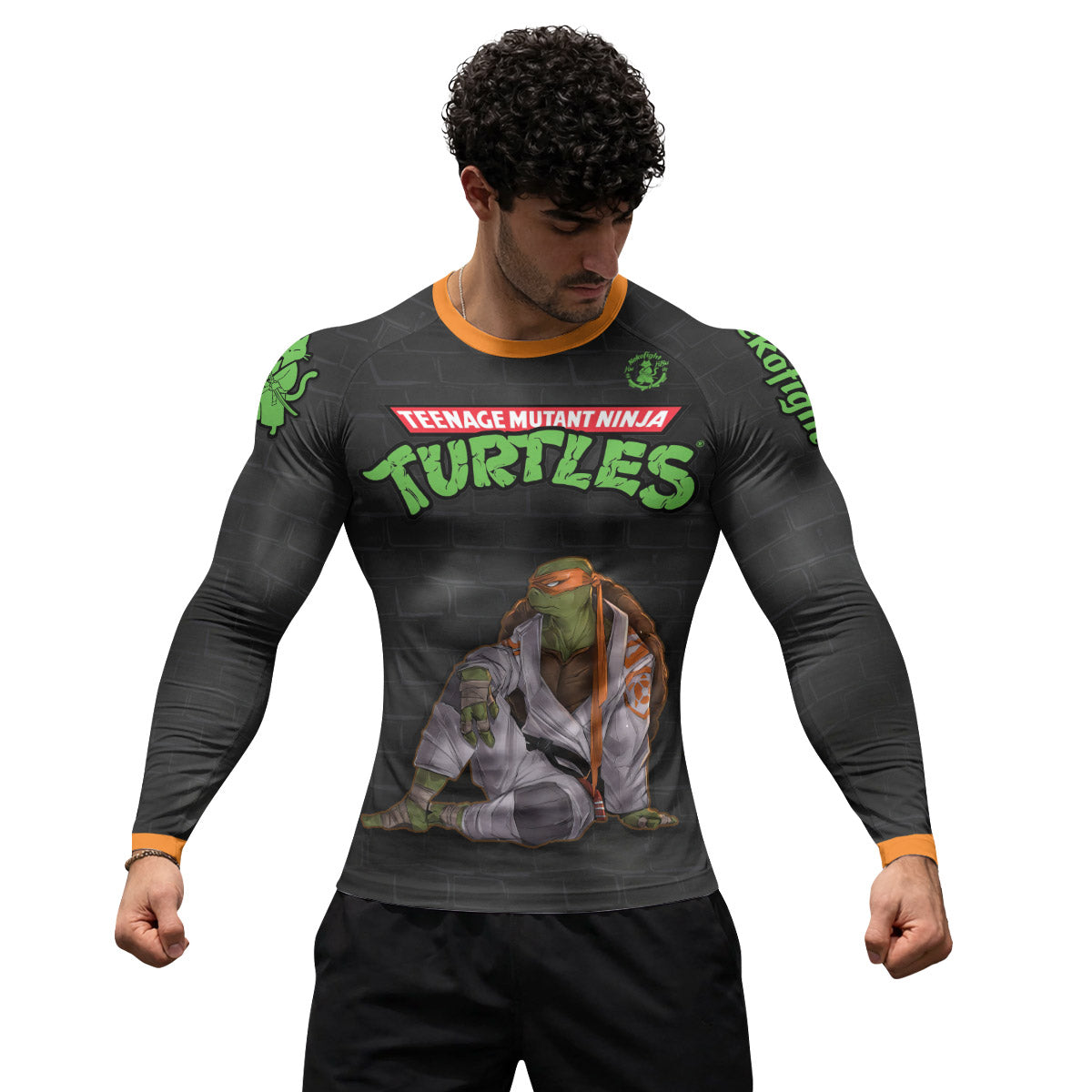 Teen Mutant Ninja Turtle Michelangelo Rash Guard