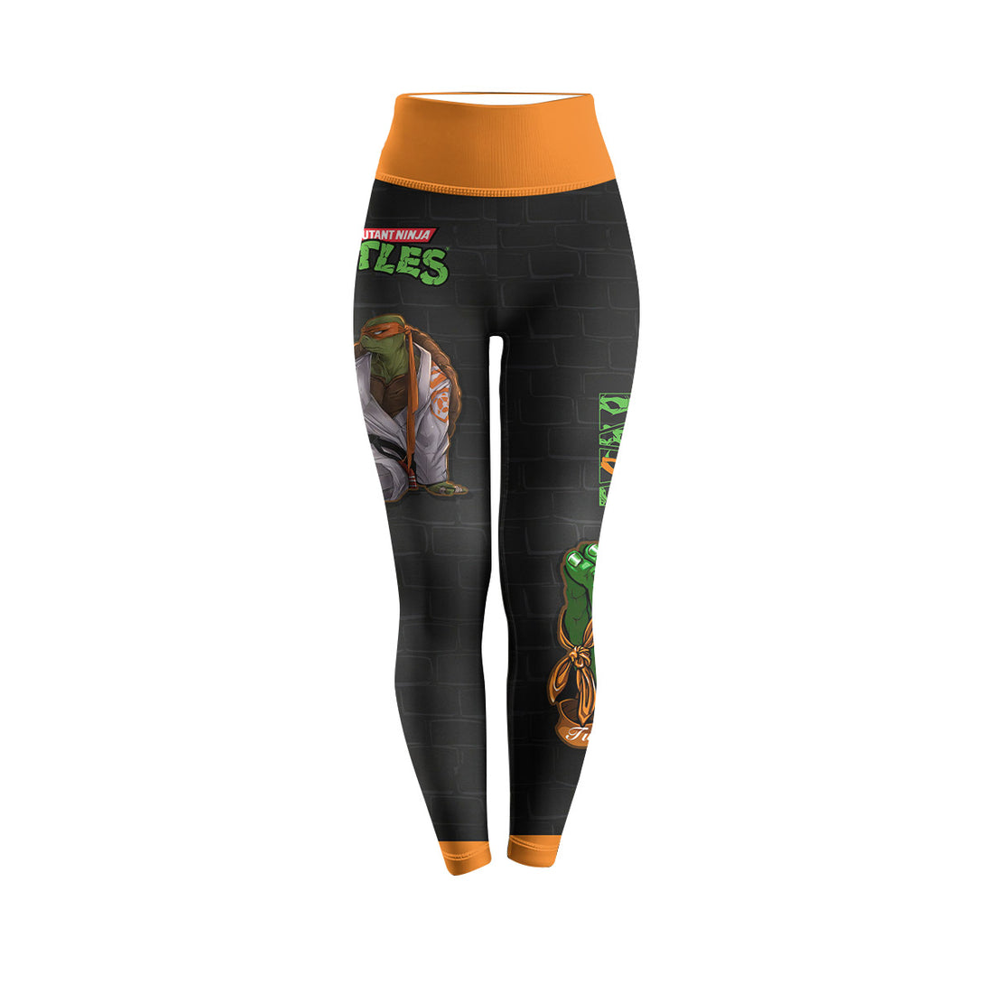  Teen Mutant Ninja Turtle Michelangelo Women's Leggings
