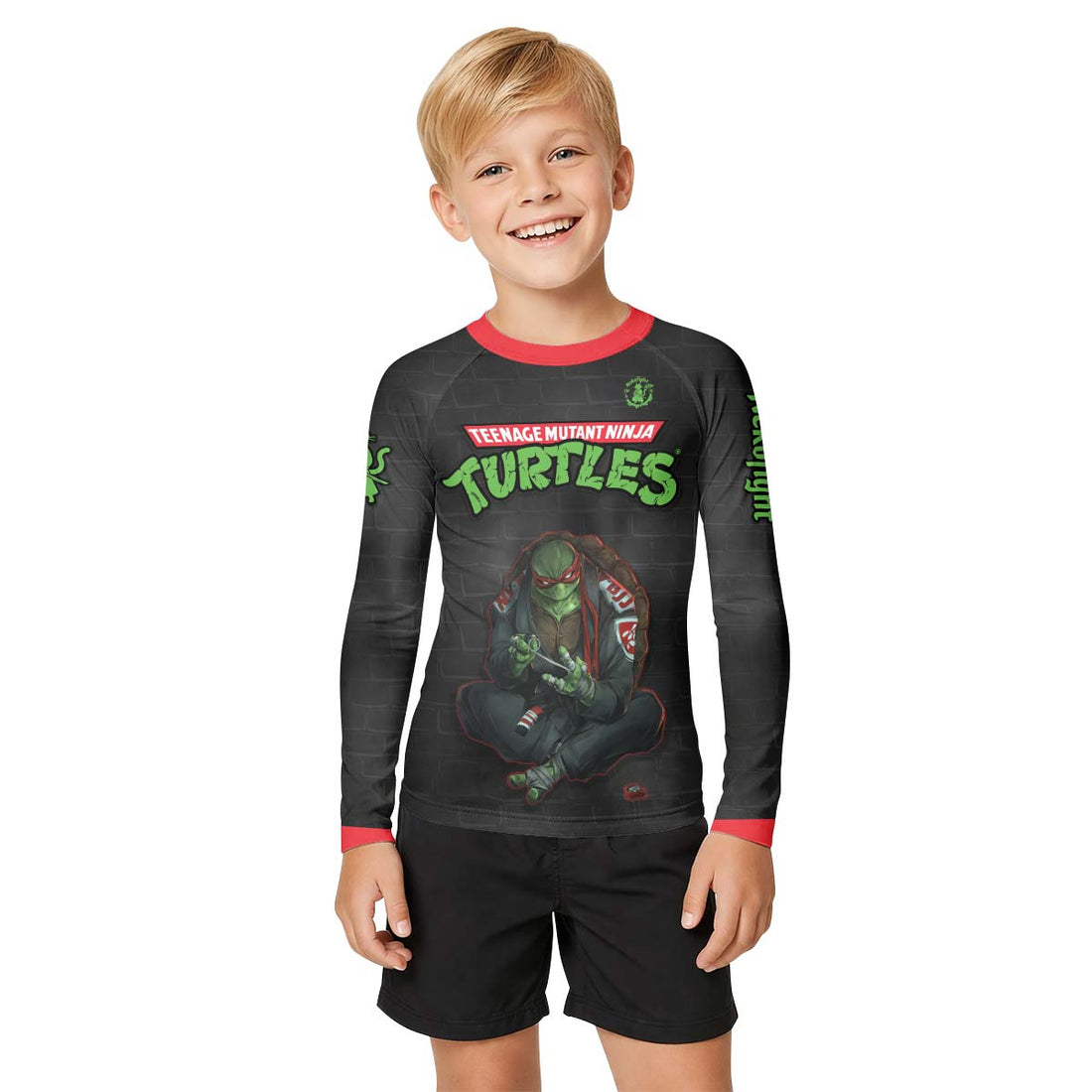 Teen Mutant Ninja Turtle Raphael Kid Rash Guard