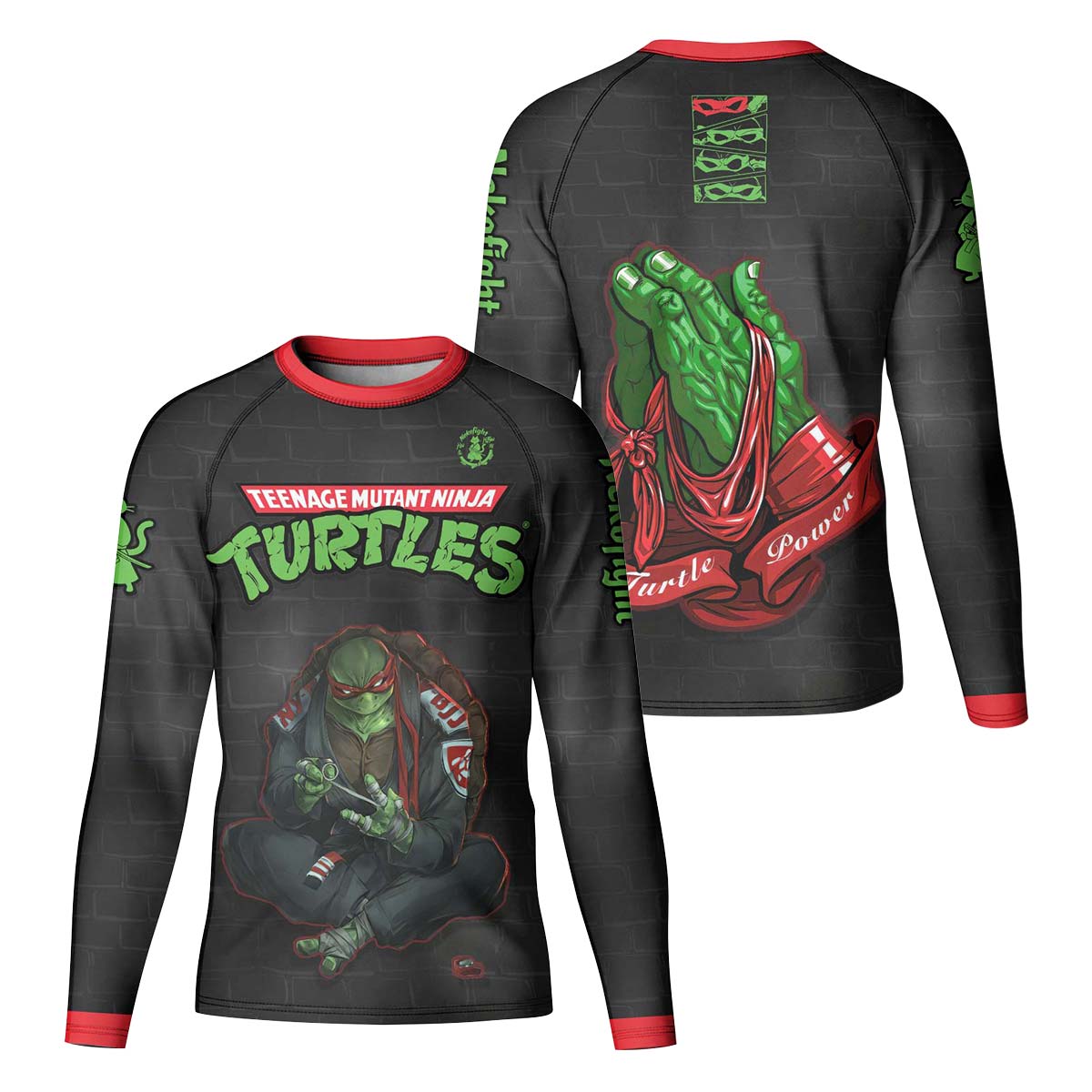 Teen Mutant Ninja Turtle Raphael Kid Rash Guard