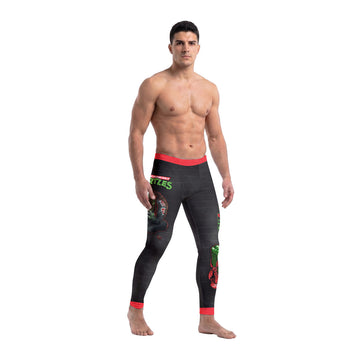  Teen Mutant Ninja Turtle Raphael Men's Compression Leggings