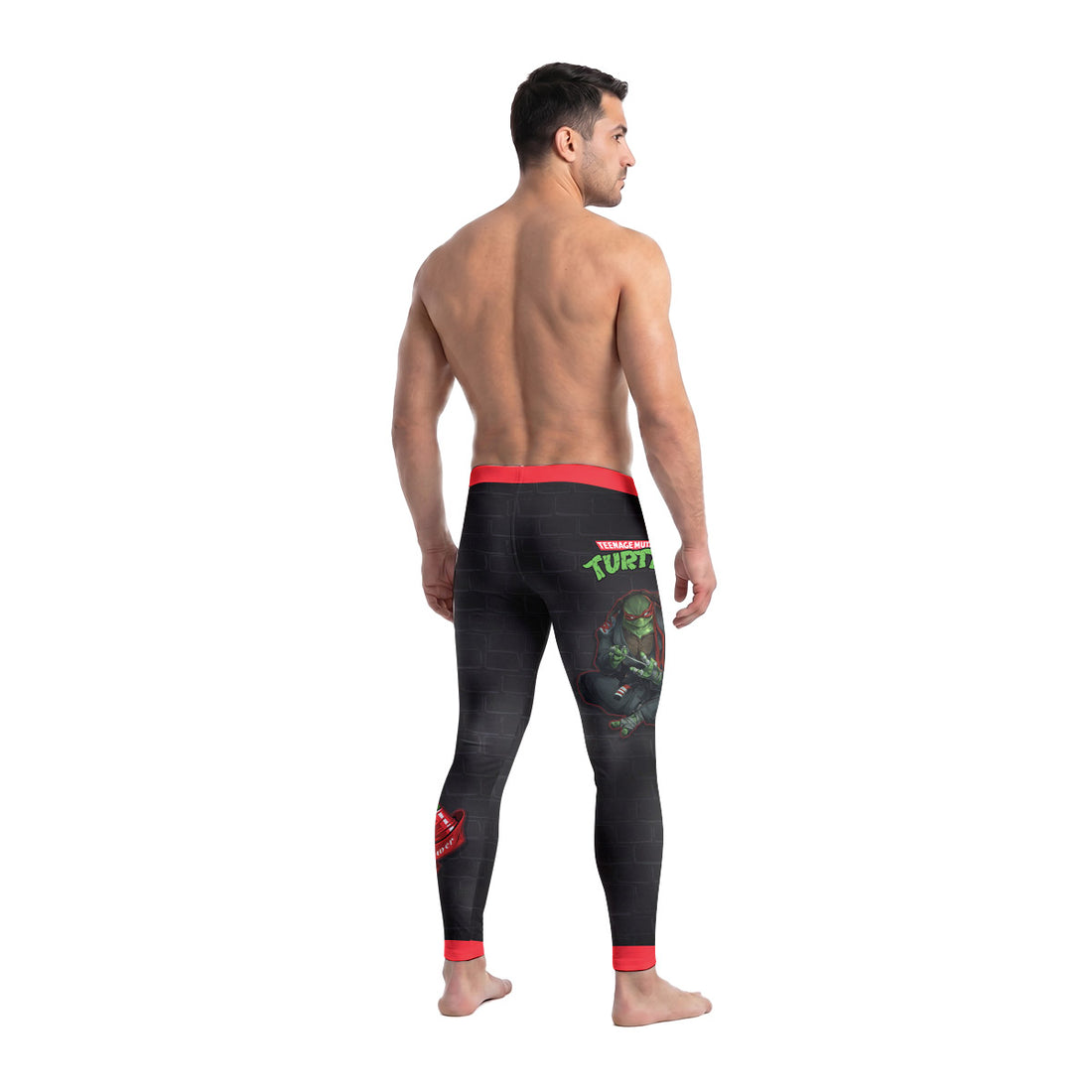  Teen Mutant Ninja Turtle Raphael Men's Compression Leggings