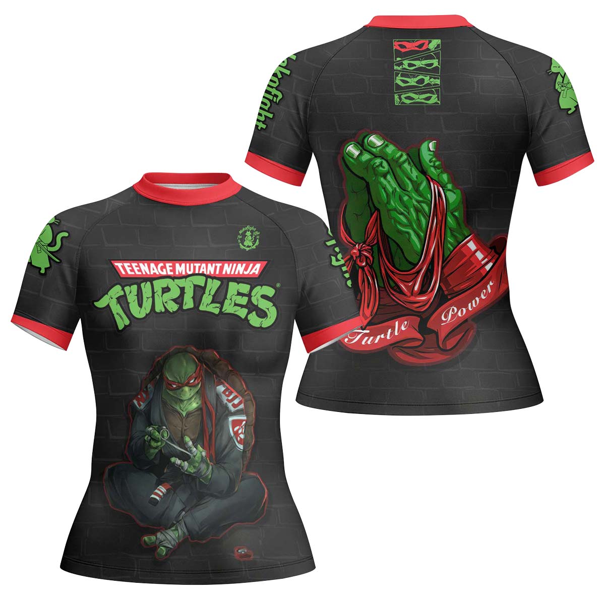 Teen Mutant Ninja Turtle Raphael Rash Guard