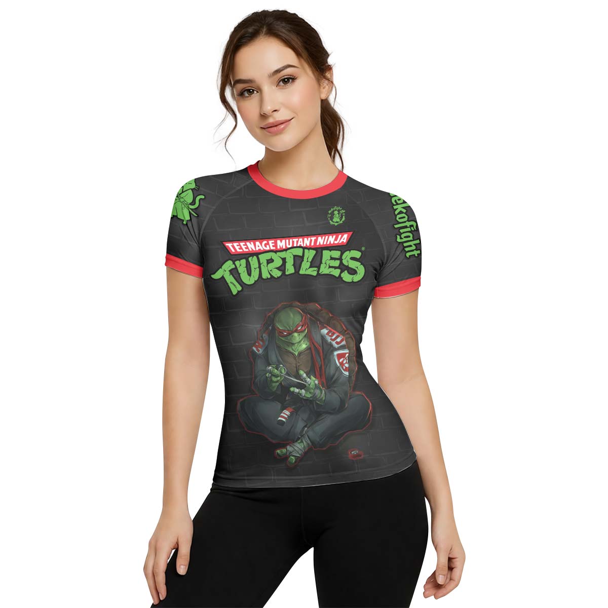 Teen Mutant Ninja Turtle Raphael Rash Guard