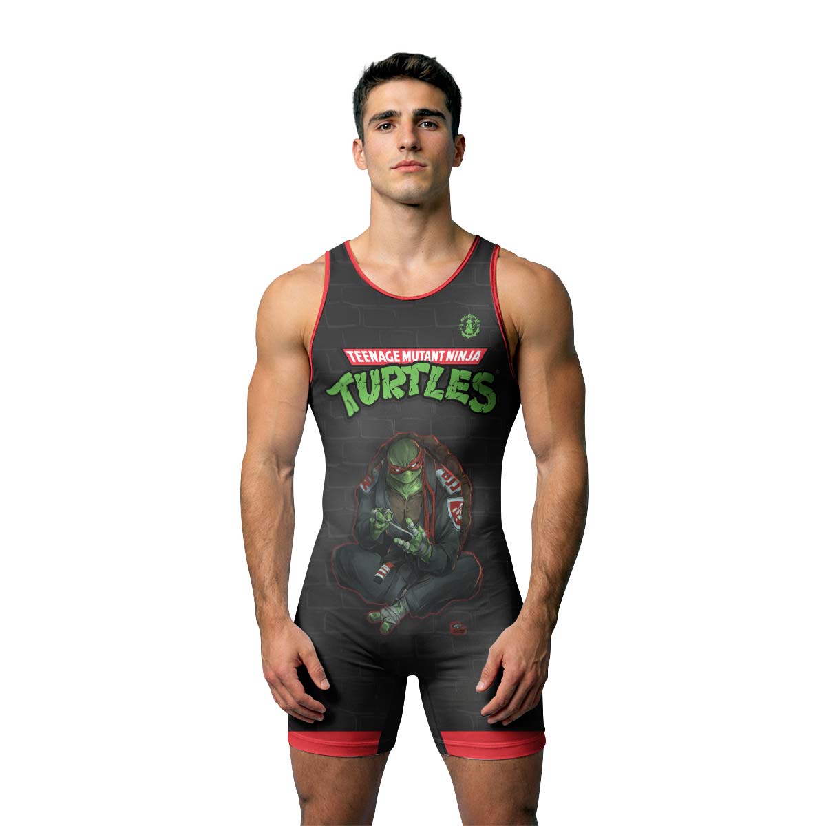 Teen Mutant Ninja Turtle Raphael Wrestling Singlet