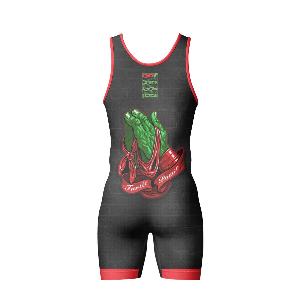 Teen Mutant Ninja Turtle Raphael Wrestling Singlet