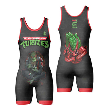 Teen Mutant Ninja Turtle Raphael Wrestling Singlet