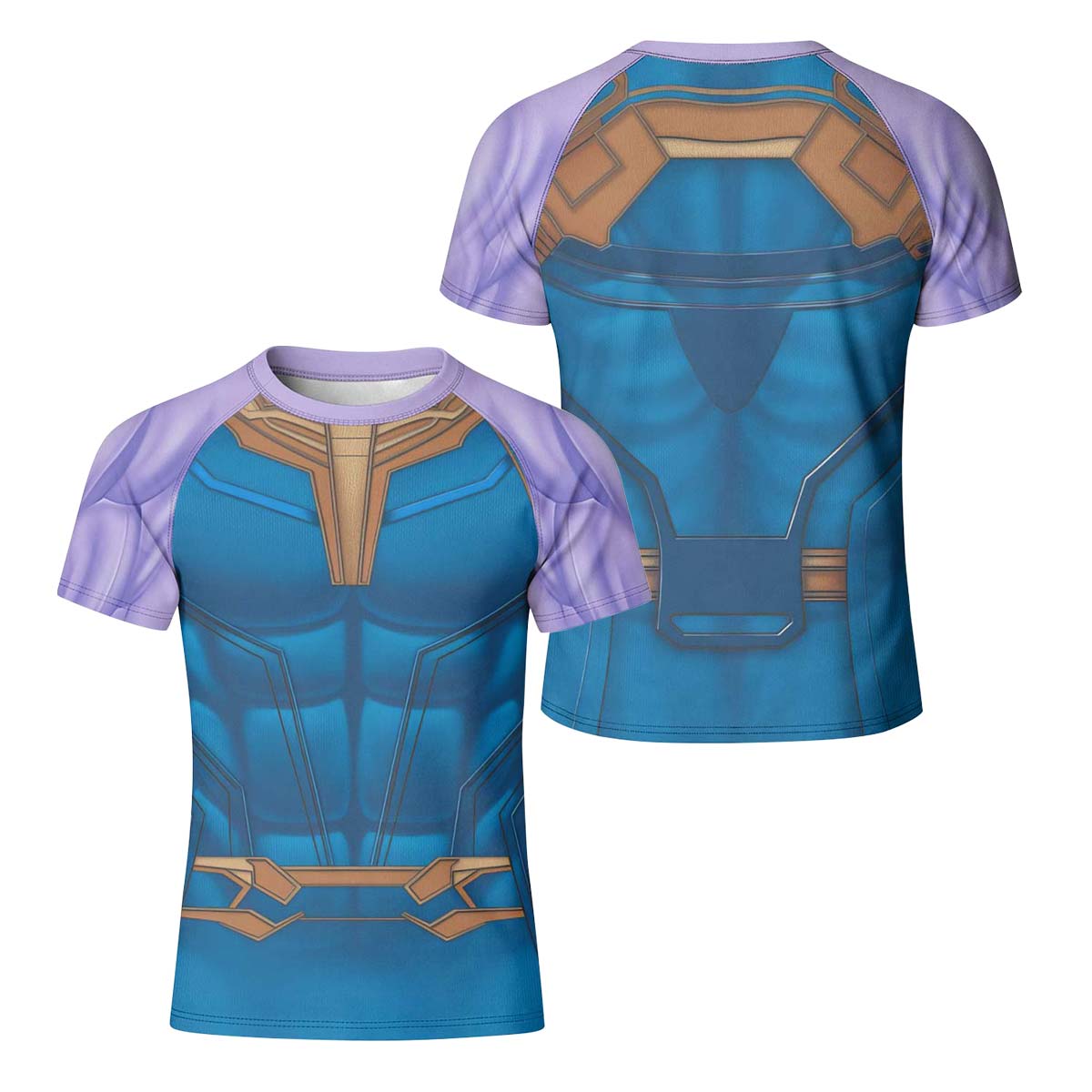 Thanos Cosplay Kid Rash Guard