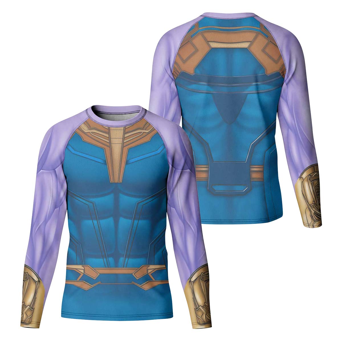 Thanos Cosplay Kid Rash Guard
