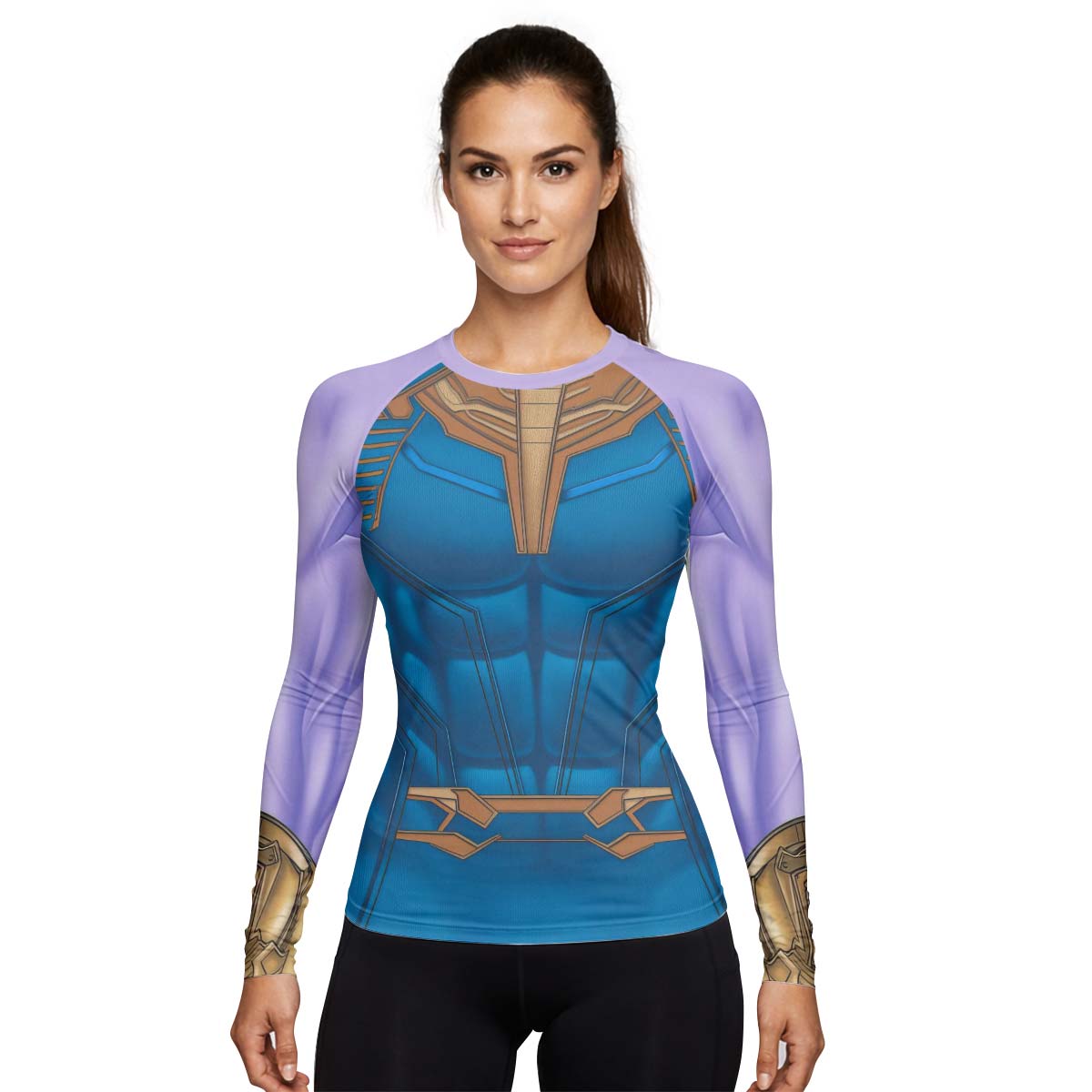 Thanos Cosplay Rash Guard