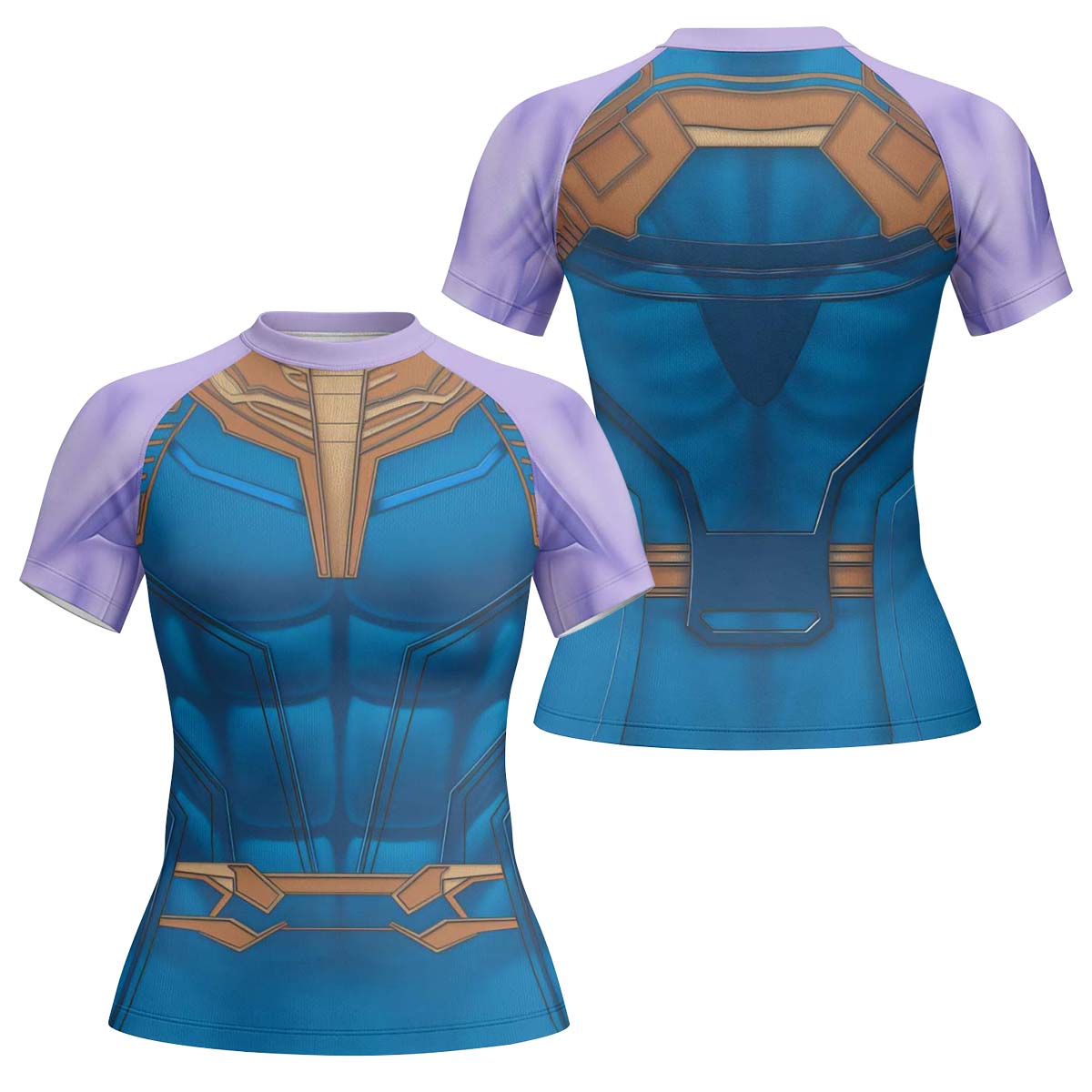 Thanos Cosplay Rash Guard