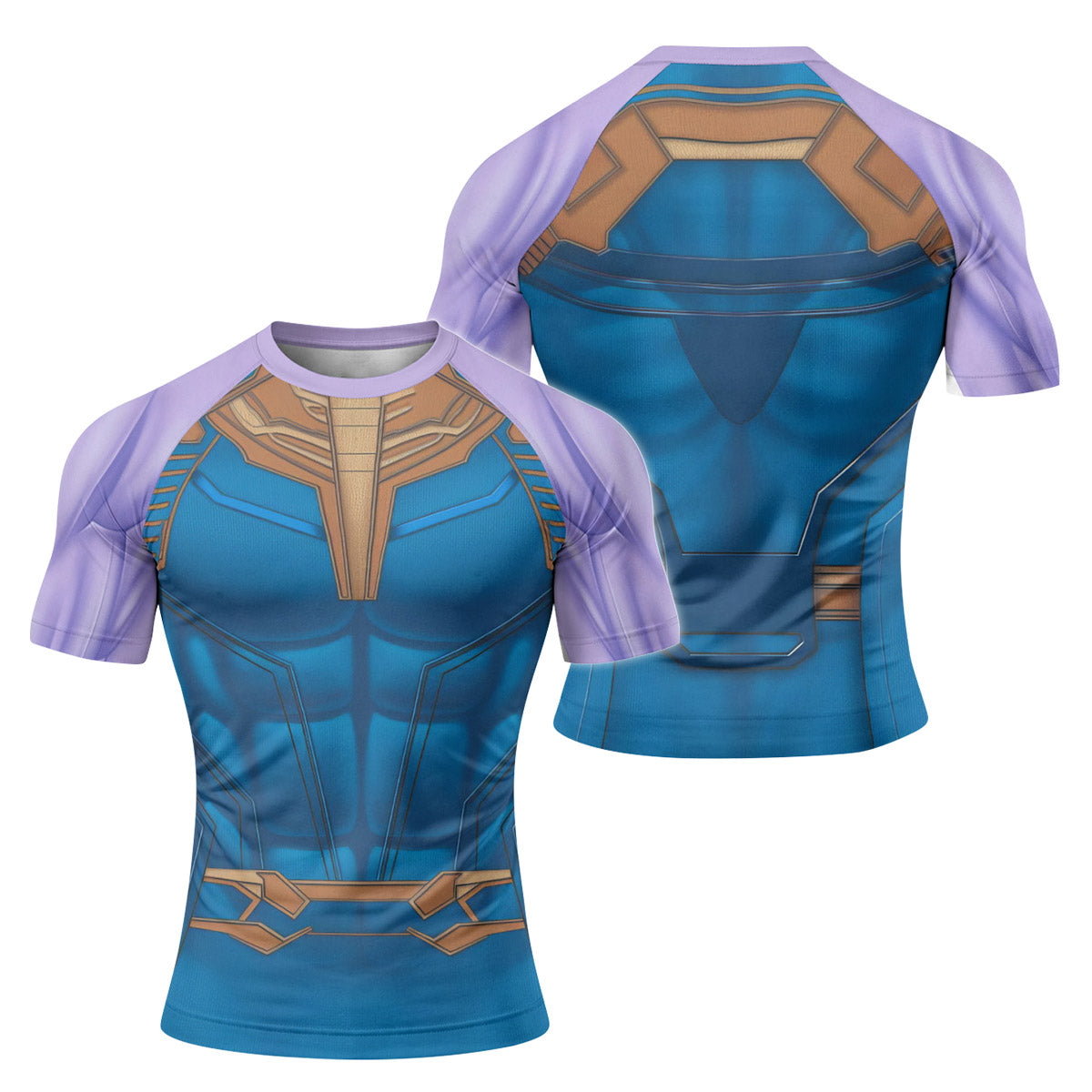 Thanos Cosplay Rash Guard