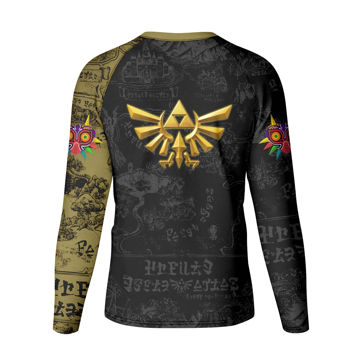 The Legend of Zelda Evolution of Link Kid Rash Guard