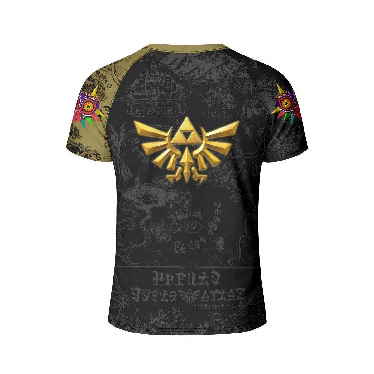  The Legend of Zelda Evolution of Link Kid Rash Guard