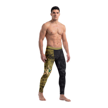  The Legend of Zelda Evolution of Link Men's Compression Leggings