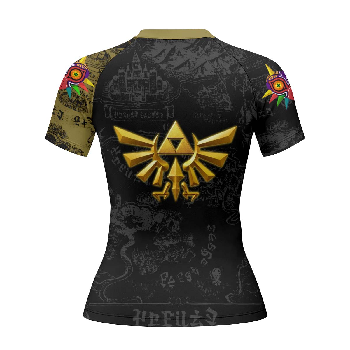  The Legend of Zelda Evolution of Link Rash Guard