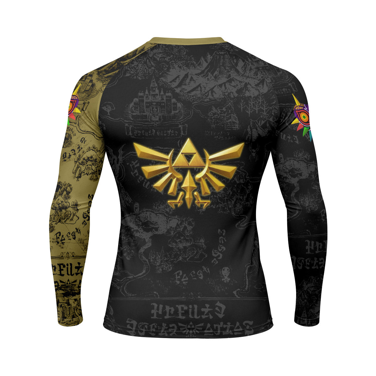  The Legend of Zelda Evolution of Link Rash Guard