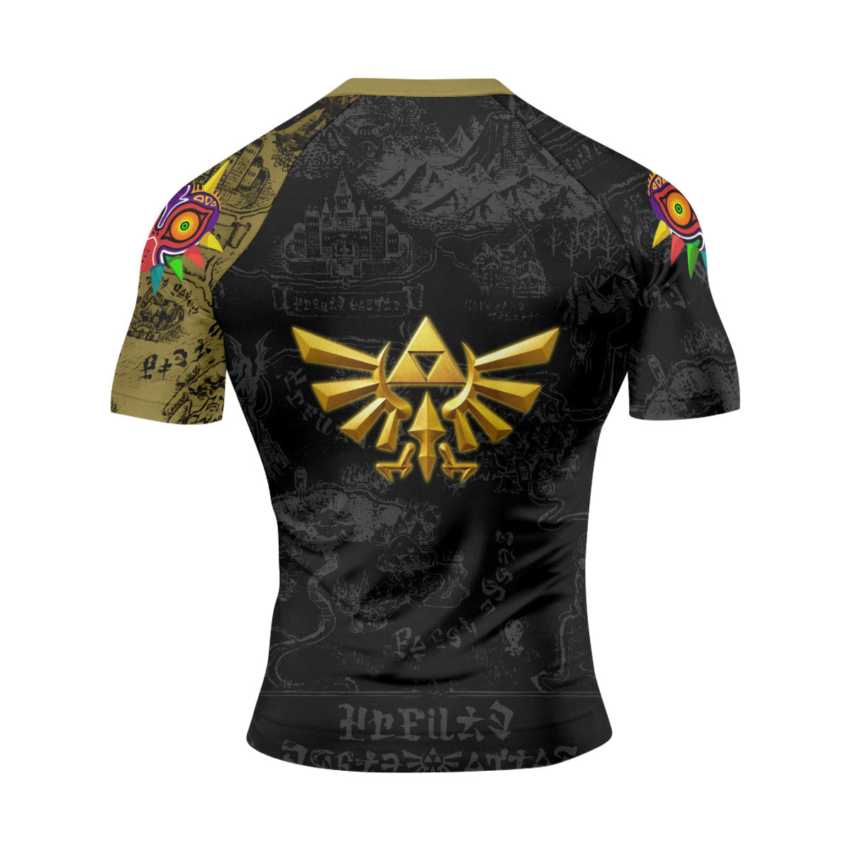  The Legend of Zelda Evolution of Link Rash Guard