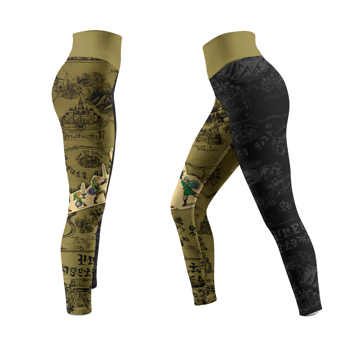  The Legend of Zelda Evolution of Link Women's Leggings