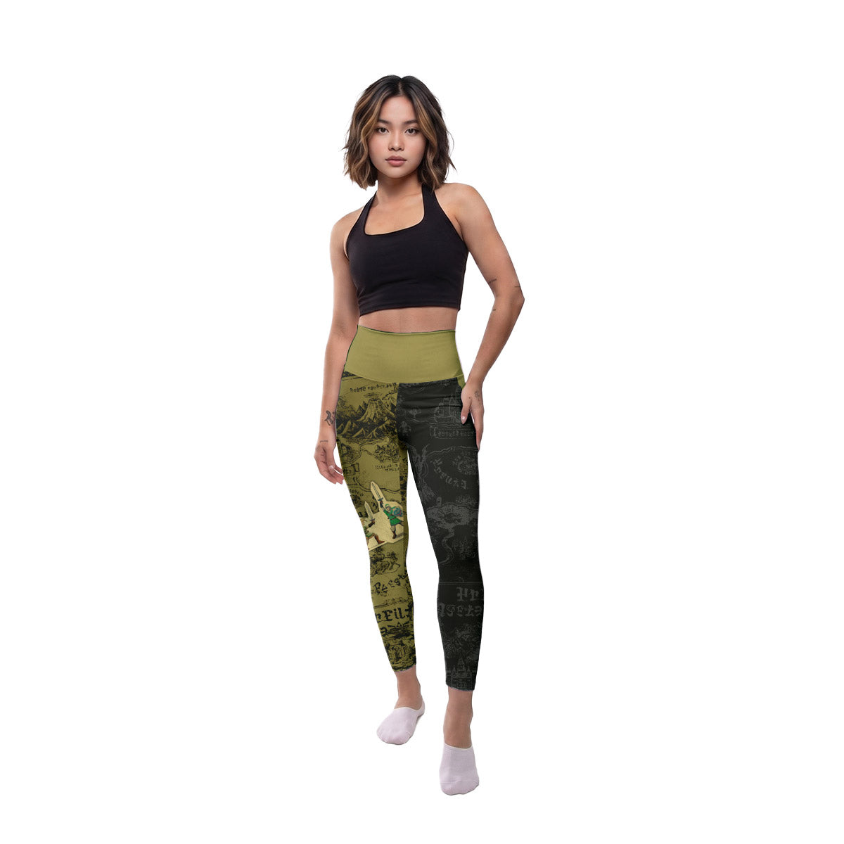  The Legend of Zelda Evolution of Link Women's Leggings